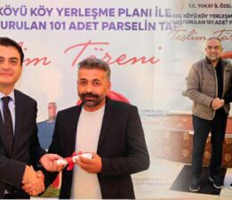 Zile’nin Saraç Köyü tapularına kavuştu
