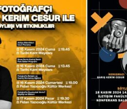 Barış Kerim Cesur ile Sivas’ta “Fotoğraf Günleri” başlıyor