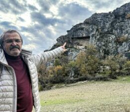 2 bin yıllık kale ve kaya mezarlar turizme kazandırılmayı bekliyor