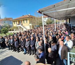 Feramuz Şahin’in babası Ali Şahin, Son yolculuğuna uğurlandı