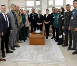 TOGÜ’de Rektör Fatih Yılmaz’a “Öğretmenler Günü” sürprizi