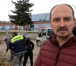 Zile’de ekipler ızgara temizliği yaptı