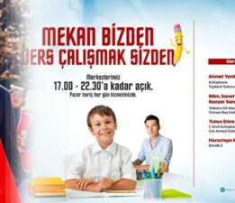 Erbaa Belediyesi öğrencilere tüm kapıları açtı
