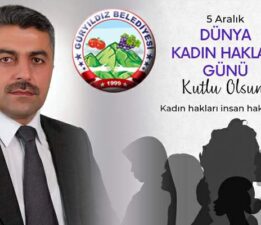 Başkan Habib Han’nın “5 Aralık Dünya Kadın Hakları” günü mesajı