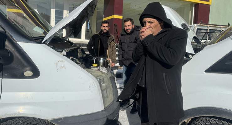 Türkiye’nin en soğuk yerleşim yerinde hayat durdu