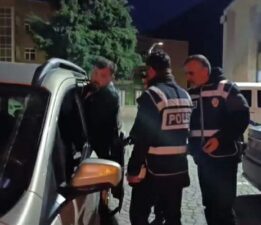 Amasya’da aranan hükümlü, polisten kaçmaya çalıştı