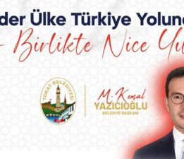 Başkan Yazıcıoğlu’nun Yeni Yıl, Üç Aylar ve Regaip Kandili mesajı