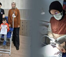 TOGÜ’den çocuklara diş taramaları devam ediyor