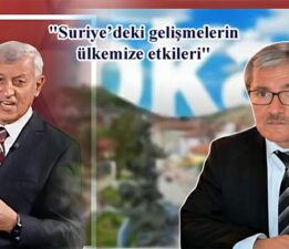 BAŞTEK Derneği’nin ev sahipliğinde “Suriye’deki gelişmelerin ülkemize etkileri”