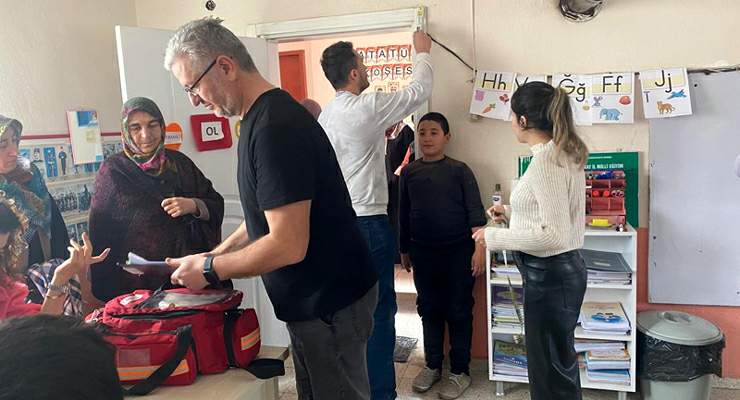 TOGÜ’nün kırsal bölgelerde “Sağlık Desteği” devam ediyor