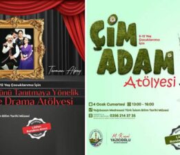 Tokat Belediyesi’nden “Masal ve Drama & Çim Adam” Atölyesi