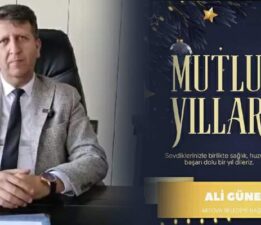 Başkan Ali Güner’in “Yeni Yıl” mesajı