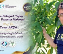 Prof. Yaşar Akça’dan ‘Tarım Drone Teknolojisi’nde patent başarısı