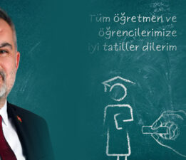 Başkan Tepebaşı’nın, “2024-2025 Eğitim Öğretim” Yarıyıl tatili mesajı