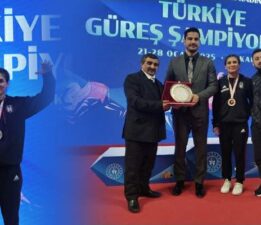 Türkiye Şampiyonası’nda Tokatlı güreşçimiz Nesrin Baş şampiyon oldu