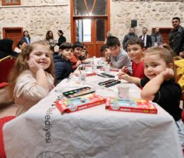 Tokat’ta çocuklar ‘Alçı Boyama Atölyesi’nde yeteneklerini gösterdi