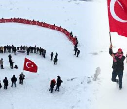 Sarıkamış Şehitleri 1900 rakımlı yaylada anıldı