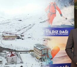 Tokat’ta çığ riski bulunmayan kayak tesisi turizmcilere anlatıldı