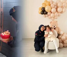 Şehit kızı Asya’ya Jandarma’dan duygulandıran sürpriz