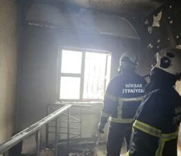Tokat’ta Sevgi Evi’nde yangın
