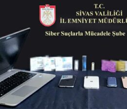 Sivas merkezli 4 ilde dolandırıcılık operasyonu