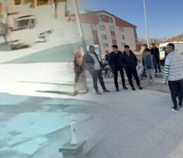 Kaldırıma çıkmakta geç kalan yayaya kamyonet çarptı