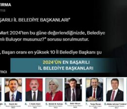 ORC Araştırma, “2024’ün En Başarılı İl Belediye Başkanları”nı açıklandı