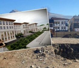 “Yeni Valilik Binası” için ilk kazma