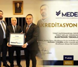 Rektör Fatih Yılmaz, Akredite edilen program için Tokat MYO’yu ziyaret etti