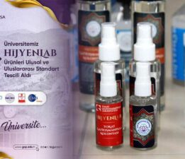 TOGÜ, “HijyenLab Ürünleri Ulusal ve Uluslararası Standart Tescili” aldı