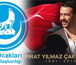 Zile Ülkü Ocakları, “Fırat Yılmaz Çakıroğlu” için anma programı düzenledi