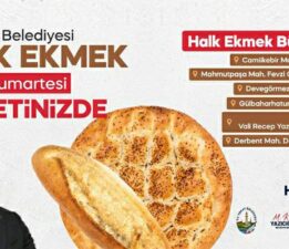 Başkan Yazıcıoğlu “Halk Ekmek Fabrikası” fiyatını açıklayacak