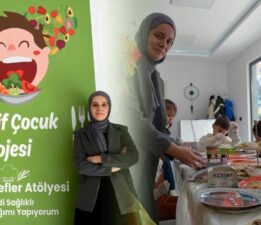 Zile Belediyesi’nden çocuklara özel “Minik Şefler Atölyesi”