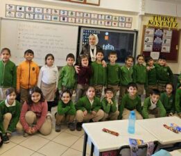 Atiye Bekir Dinçerler İlkokulu öğrencilerinden “Sıfır Atık” projesine anlamlı destek