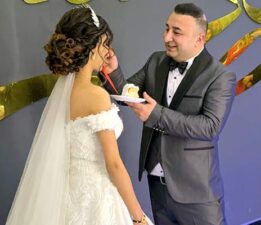 Faslı gelin Tokat oyunlarını oynayarak iki kültürü birleştirdi