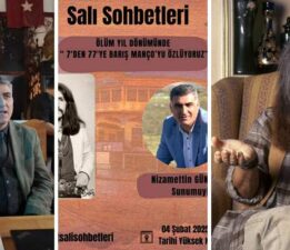 Bu hafta Salı Sohbetleri’nde “Barış Manço” yad edildi