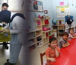 “Okullarda Hijyen, Çocuklarda Heyecan” projesinin yeni durağı “Çat Kasabası”