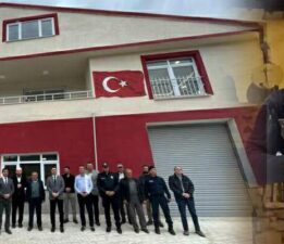 Şehit Yasin Karaca’nın yenilenen babaevi dualarla ailesine teslim edildi