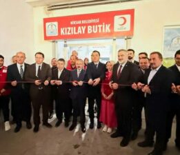 Niksar Belediyesi ile hayata geçirilen “Kızılay Butik” hizmete açıldı