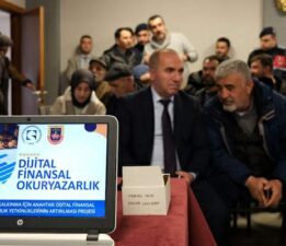Kırsalda “Dijital Finans Eğitimi” hız kesmeden devam ediyor