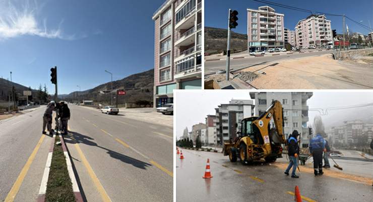 Tokat’ta trafik akışını rahatlatan kavşak hizmete girdi