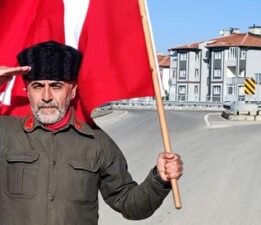  Şehitler için çıktığı yürüyüşte Keşan’a ulaştı
