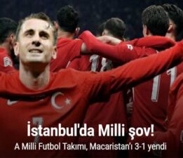 Milliler, 5 maç sonra Macaristan’ı mağlup etti