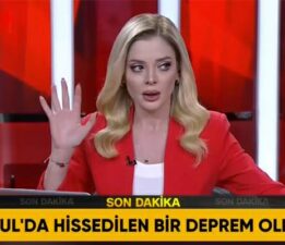 Tokatlı spiker Meltem Bozbeyoğlu’nun deprem anındaki panik dolu anları