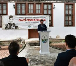 Plevne kahramanı Gazi Osman Paşa rahmetle anıldı