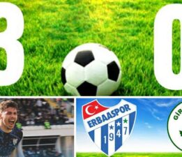Erbaaspor 3-0 Giresunspor