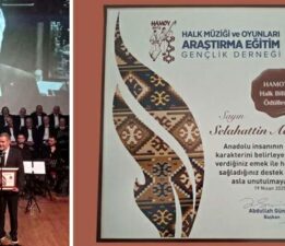 Selahattin Adıgüzel’e “HAMOY Halk Bilimleri Ödülü” verildi