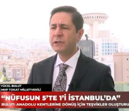 MHP’li Yücel Bulut’tan, “İstanbul’u taşımalıyız”