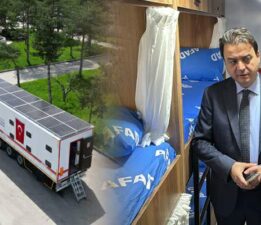 Tokat’ta üretilen acil durum tırları tüm ülkede yara saracak