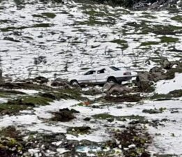 Erbaa’da otomobil 60 metreden yuvarlandı, 4 kişi yaralandı